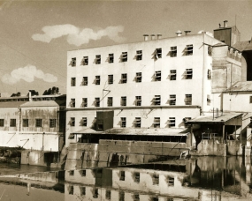 1961 – MOLINO CARCARAÑA, PLANTA DESDE EL RIO
